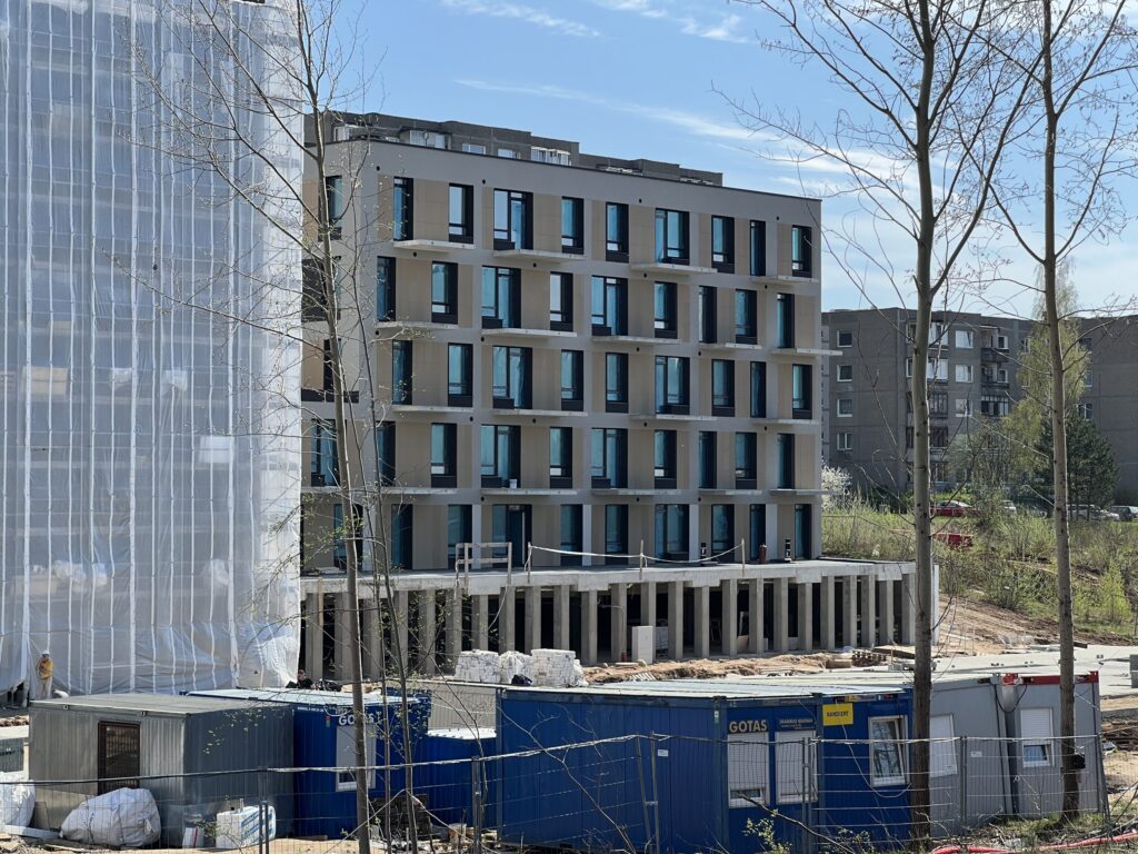 Eften Living Vilnius (Rygos g. 60) - Multi apartment - construction photos