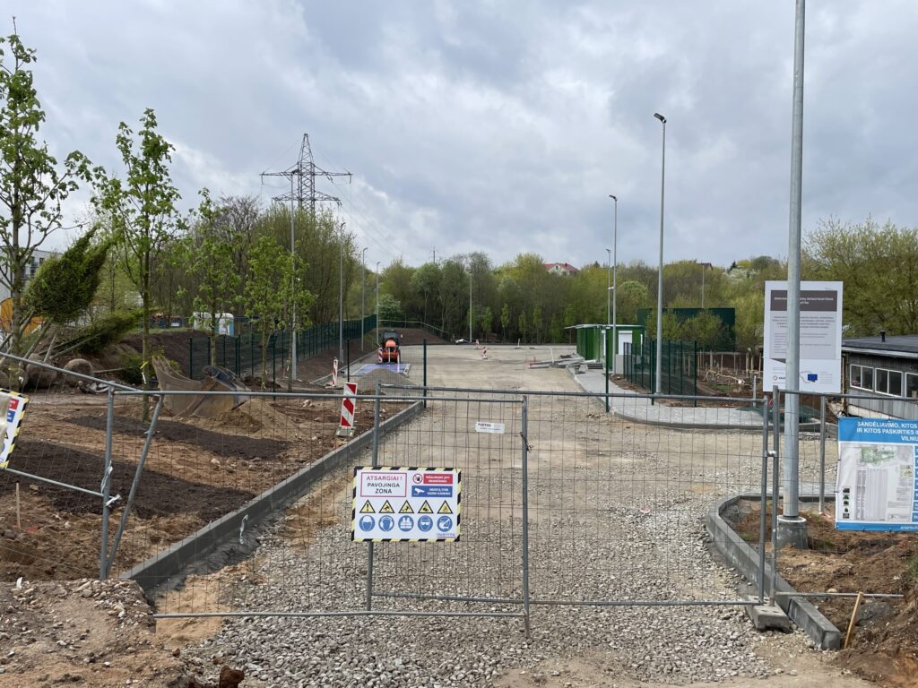 VAATC atliekų aikštelė Jono Kazlausko g. 1A (Jono Kazlausko g. 1A) - Atkritumu pārstrādes centrs - būvdarbu attēli