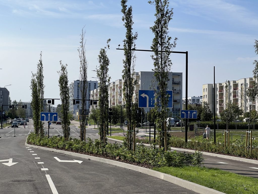 Karaliaučiaus g. nuo Pilaitės pr. iki M. Mažvydo g. (Karaliaučiaus g.) - Bike path, Street - construction photos