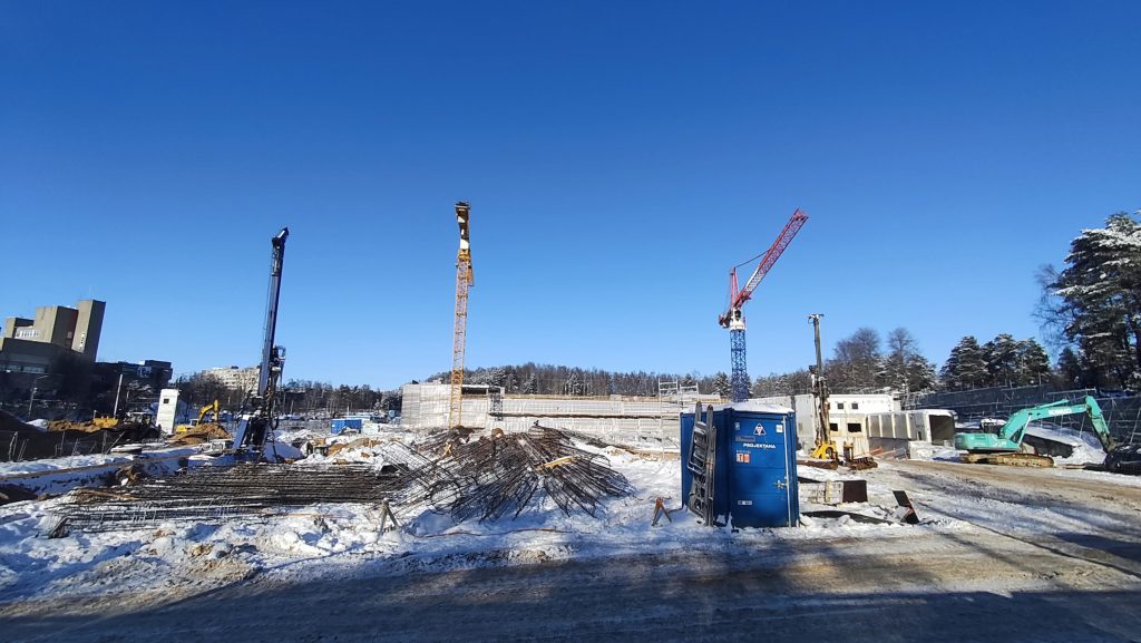 PC Mada rekonstrukcija (Viršuliškių g. 40, 42) - Shopping center - construction photos