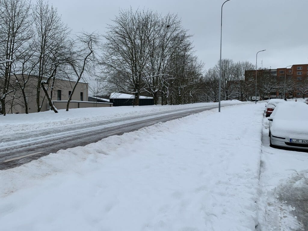 Ramaus eismo gatvė Didlaukio g. (Didlaukio g.) - Iela - būvdarbu attēli