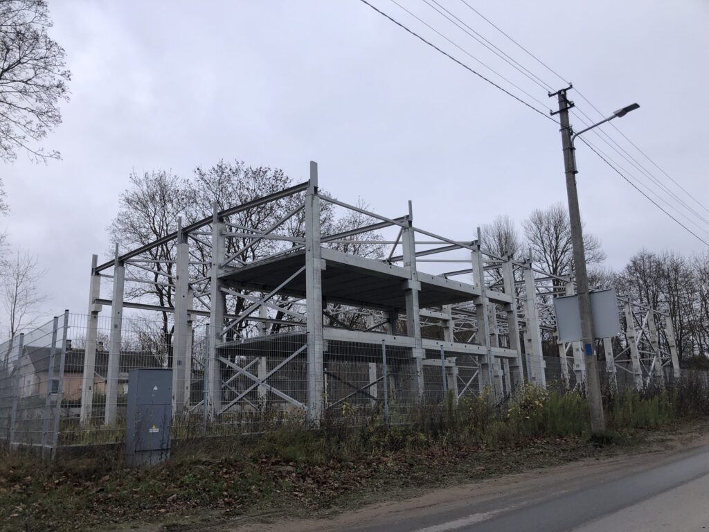 Pramonės g. 40 (Pramonės g. 40) - Showroom / Service center - construction photos