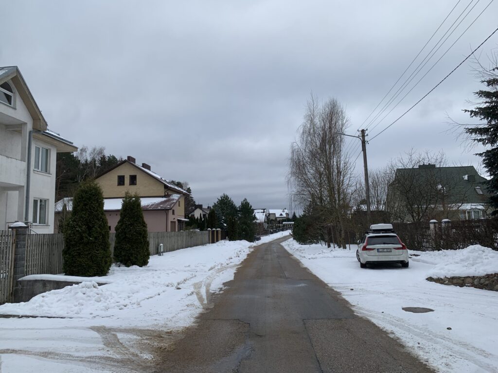 Vandenio g. šaligatvis (Vandenio g.) - Pėsčiųjų takas - statybų nuotraukos