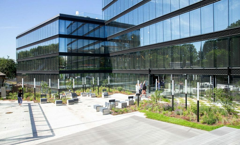 SEB administracinis (Gedimino Baravyko g. 4) - Biroju centrs - būvdarbu attēli