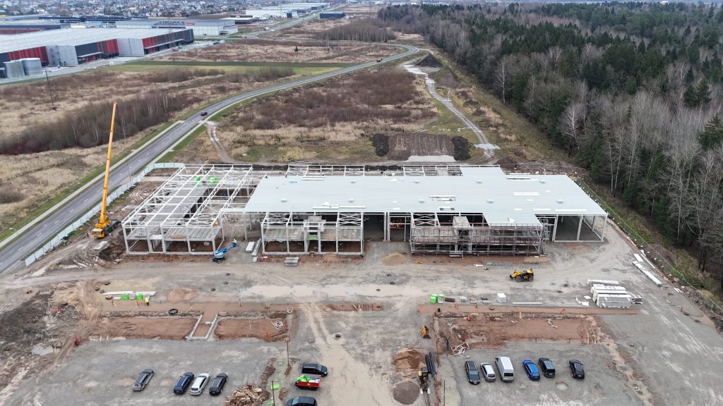LEZ verslo parkas (Jėgainės g. 3, Biruliškių k., Karmėlavos sen.) - Business park, Other commercial, Warehouse / Distribution center - construction photos