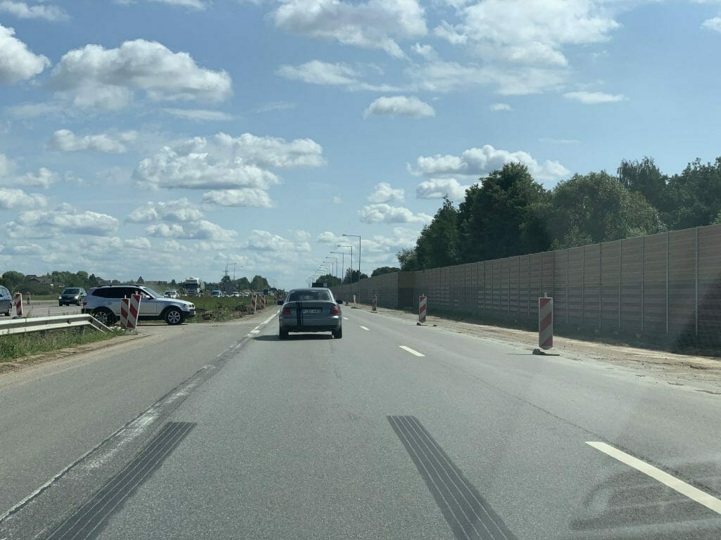 A1 Giraitės atkarpa (viadukas) 102 - 107 km. (A1) - Kelias - statybų nuotraukos