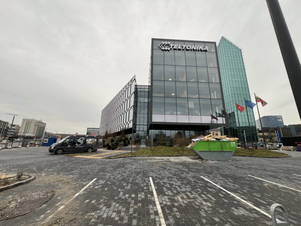 Teltonika Saltoniškių g. (Saltoniškių g. 14) - Office center - construction photos