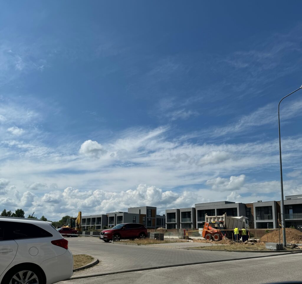 J. Bretkūno g. atkarpa tarp Įsruties ir Tolminkiemio g. (J. Bretkūno g.) - Street - construction photos