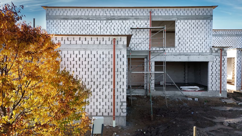 HALSO (Lukšinės g. 26, 28, 32, 34, Ašmenėlės g. 44) - Private house community - construction photos