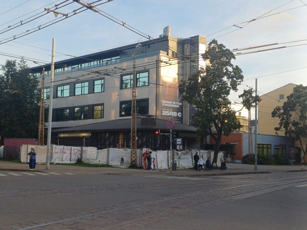 Miera iela 46A (Miera iela 46A) - Food store - construction photos