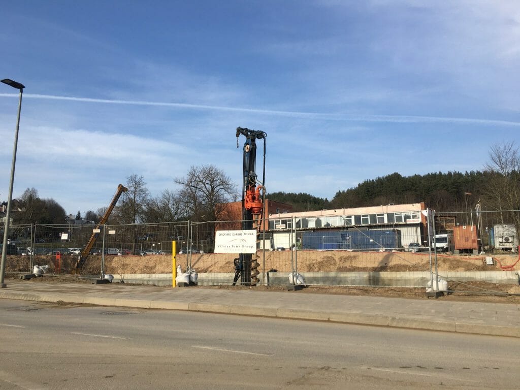 CORE (Ukmergės g. 126) - Office center - construction photos