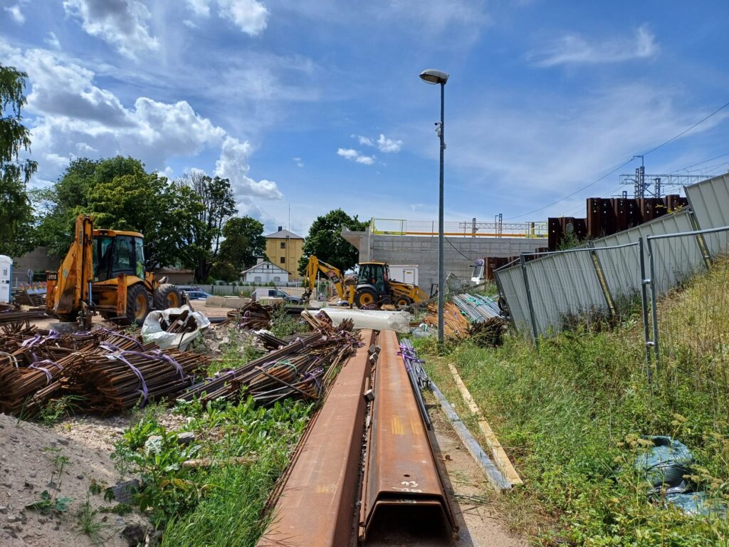 Rīgas Centrālās dzelzceļa stacijas pārbūve (Stacijas laukums 2) - Train station - construction photos