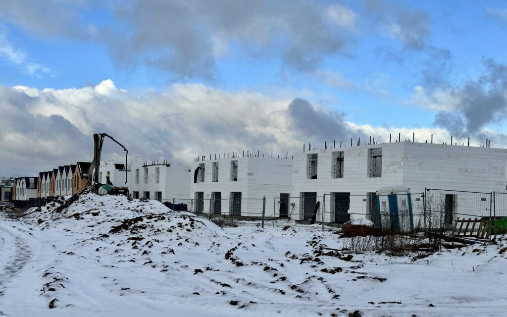 Sveiki! Kalnėnuose 2 etapas (Baskų g. 80) - Row housing - construction photos