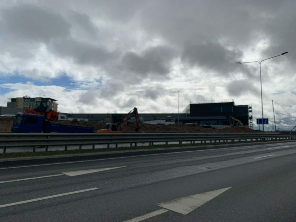 Pašilaičiai PC (Pavilnionių g. 55) - Tirdzniecības centrs - būvdarbu attēli