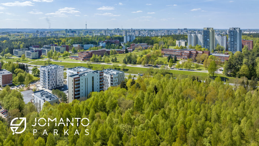 Jomanto parkas 1-2 etapai (Baltupio g. 61A) - Multi apartment - construction photos