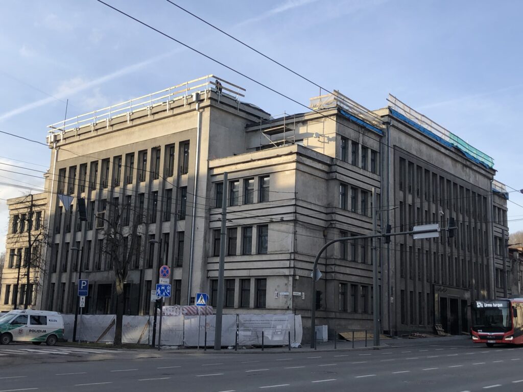 Kauno apskrities vyriausiasis policijos komisariatas Vytauto pr. (Vytauto pr. 91) - Administrative - construction photos