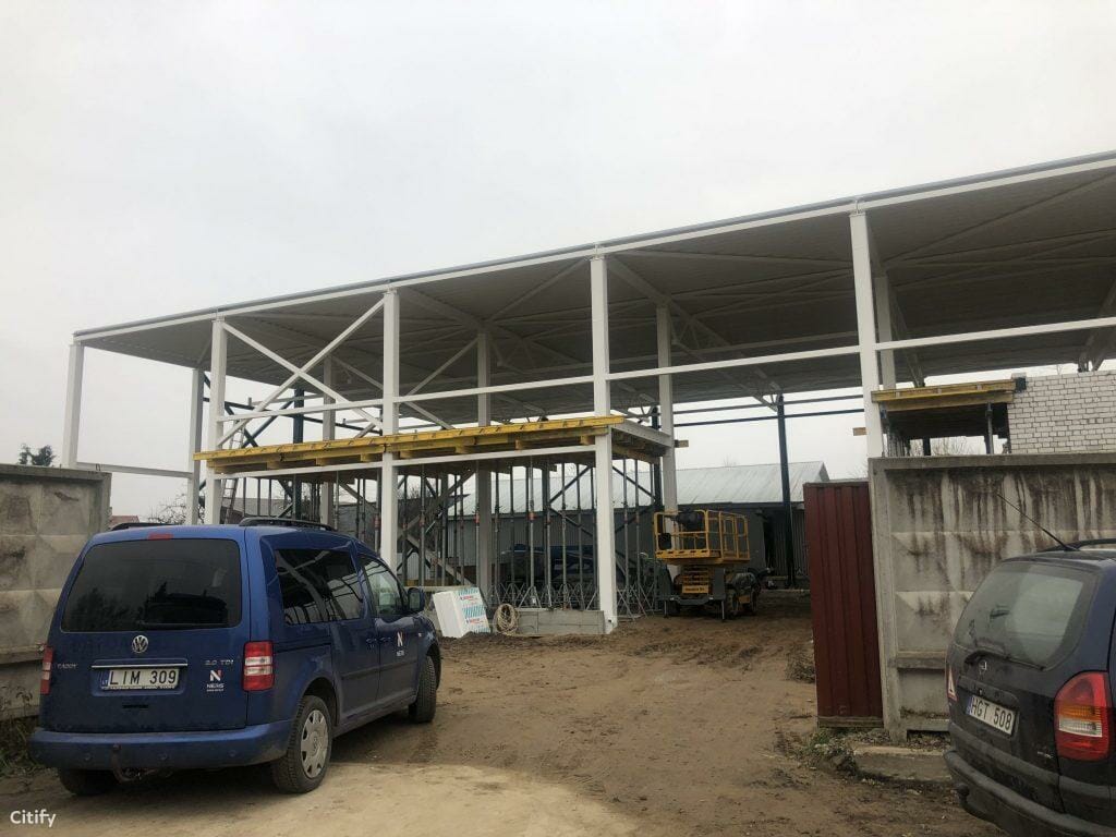 Liūtukas ir KO gamykla (Alovės g. 7) - Light manufacturing - construction photos