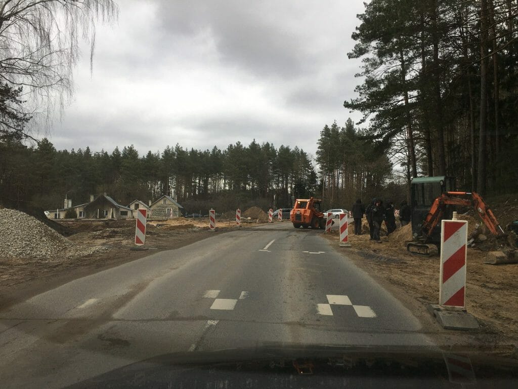 Viršupio ir Šilo g. žiedas (Viršupio g.) - Road - construction photos