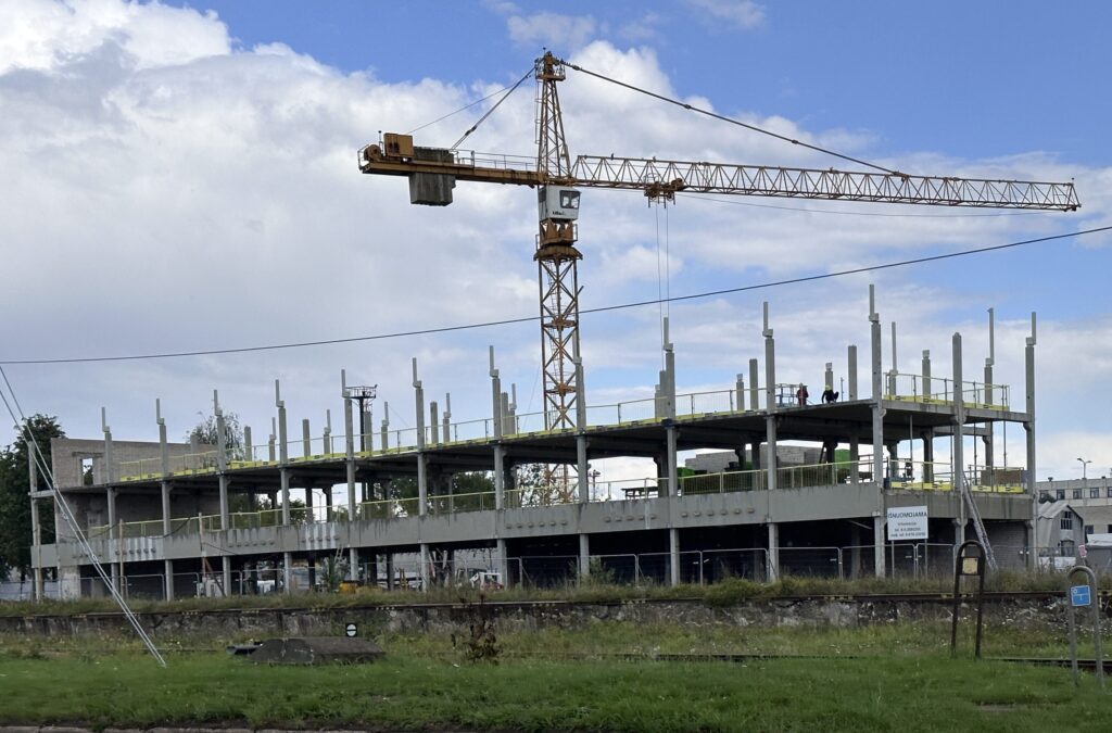 Rod5 (Rodūnios kel. 5) - Office center - construction photos