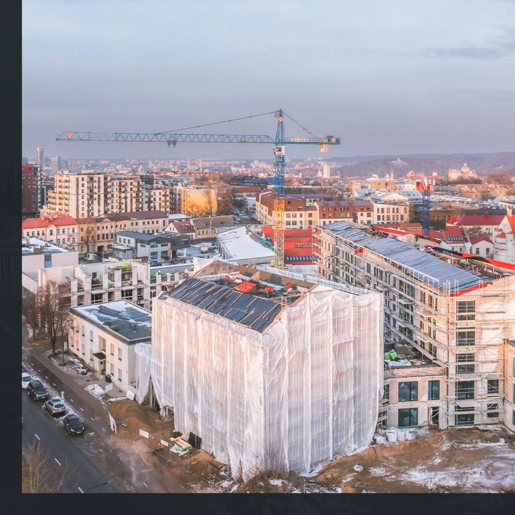 Algirdo promenada (Algirdo g. 48C) - Multi apartment - construction photos