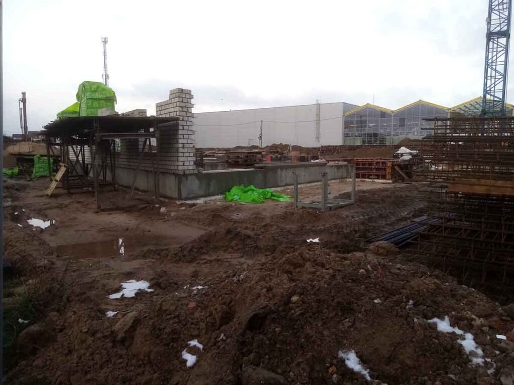 Saulės namai (Pilkalnio g. 5, 7) - Multi apartment - construction photos