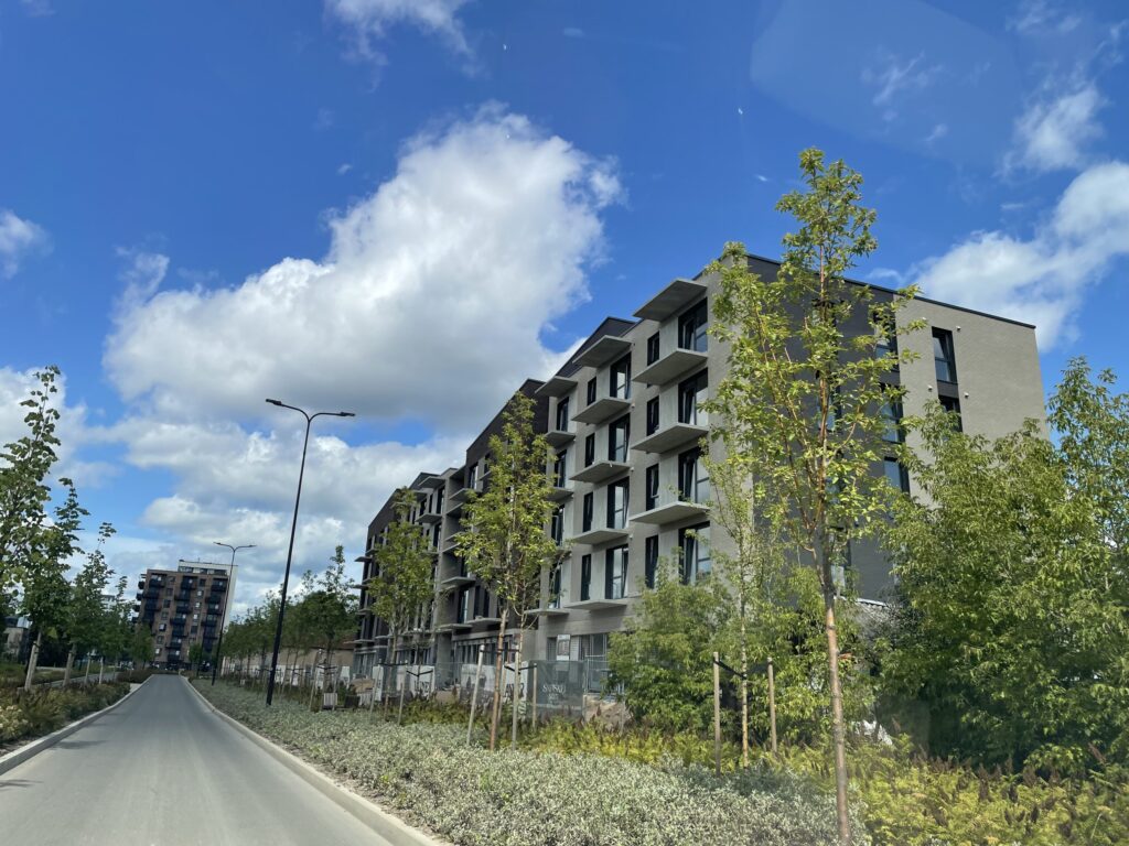 Šnipiškių solo (Veprių g. 4) - Daudzdzīvokļu nams - būvdarbu attēli