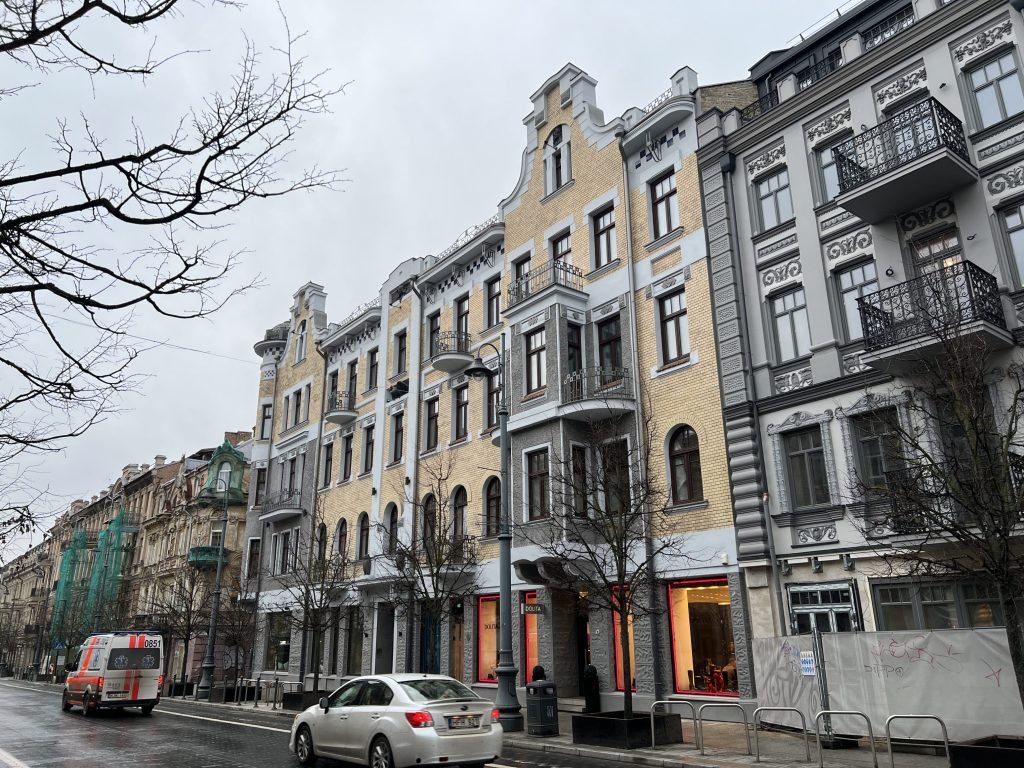 Gedimino pr. 39 (Gedimino pr. 39) - Multi apartment - construction photos