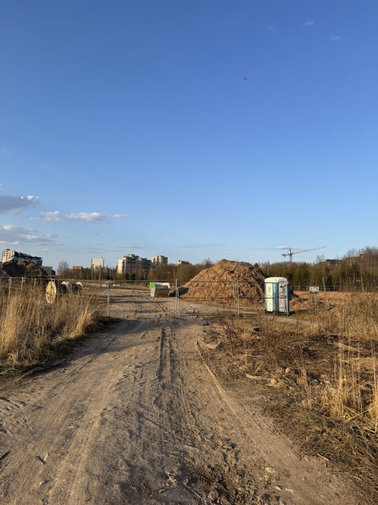 Parko Sakmės (Pušaloto g. 30) - Daugiabutis - statybų nuotraukos