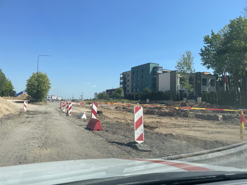 B. Brazdžionio g. iki A. Šapokos g. (B. Brazdžionio g.) - Gatvė - statybų nuotraukos