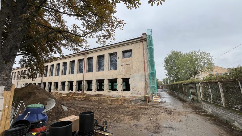 Tech Zity Lilium 2 etapas (Panerių g. 43) - Office center - construction photos