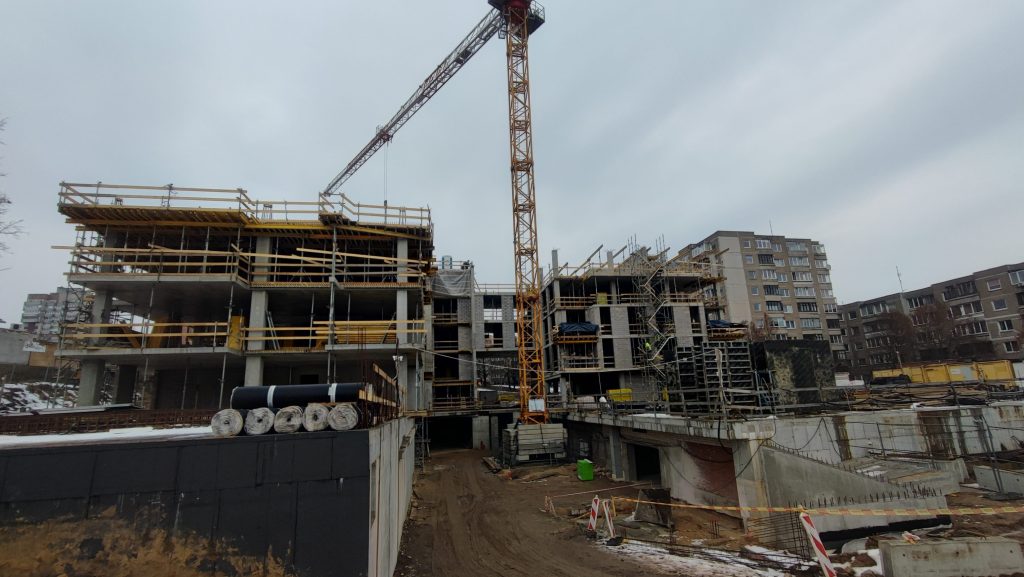 RIGO (Rygos g. 11A) - Multi apartment - construction photos