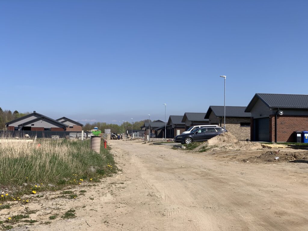 Saulės kalvos (Akacijų g. 1, 2, 3, 4, 5, 6, 7, 8, 9, 10, 11, 12, 13, 14, 15, 16, 17, 18, 19, 20, 21, Jazminų g. 1, 3, 5, 7, 9, 11, 13, 15, 17) - Private house community - construction photos