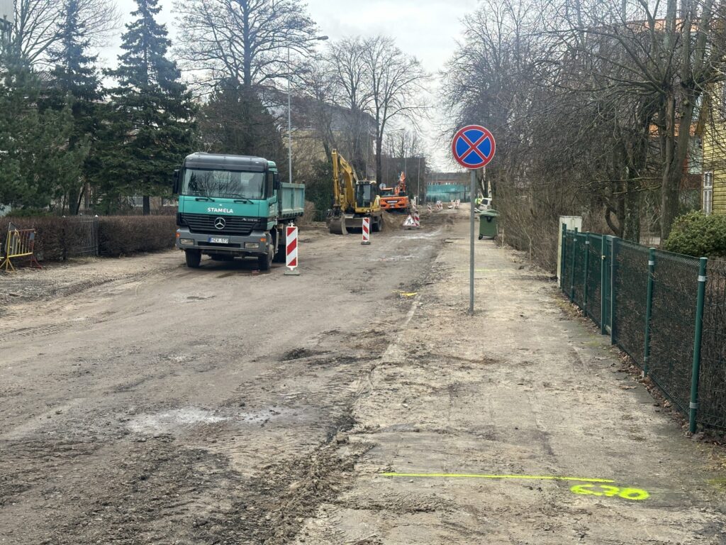 S. Nėries gatvės rekonstrukcija (S. Nėries g.) - Street - construction photos