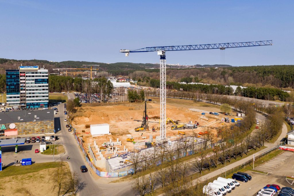 Opti mist 1 etapas (A, B) (Parodų g. 1) - Korterelamu - ehituse fotod