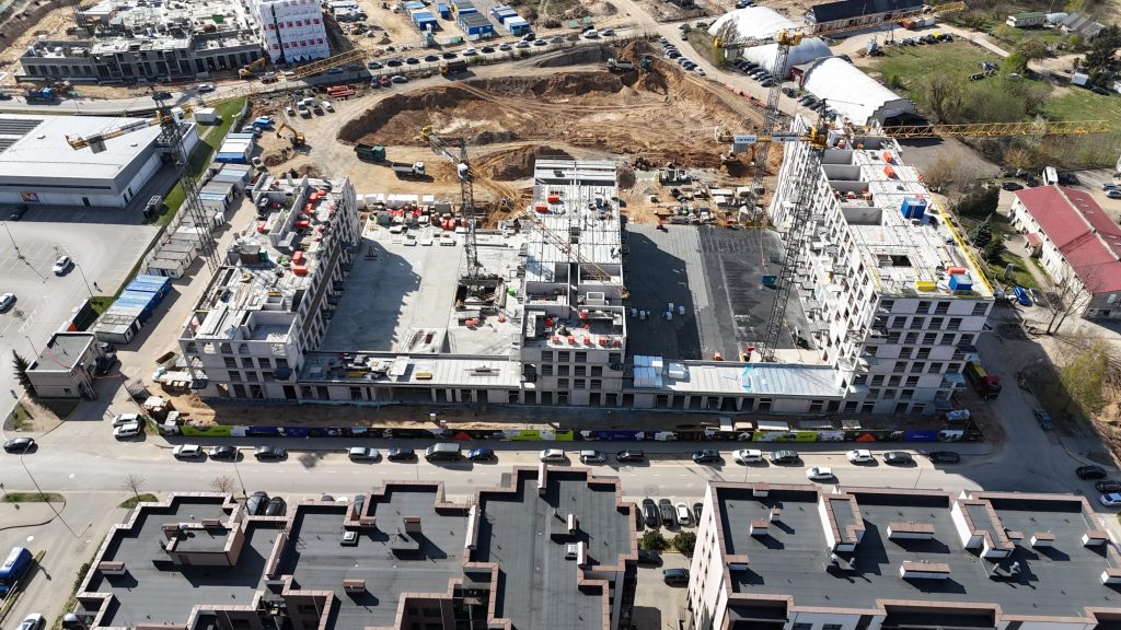 Just-in 1 etapas (A, B, C) (Justiniškių g. 126) - Daugiabutis - statybų nuotraukos