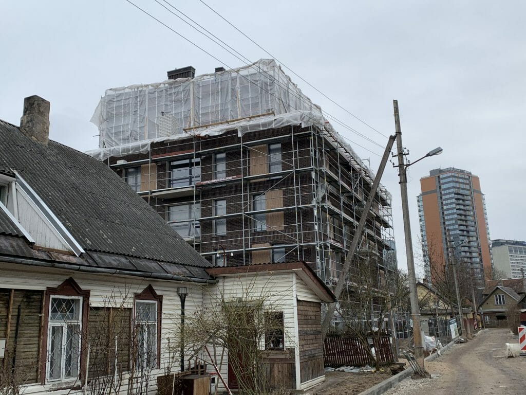 Cozy Life 1 etapas (Kintų g. 3) - Multi apartment - construction photos