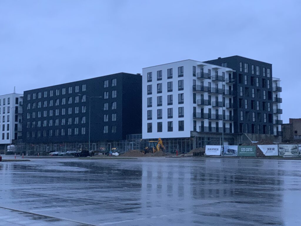 Ozo gama (Kalvarijų g. 204B) - Viešbutis, Daugiabutis - statybų nuotraukos