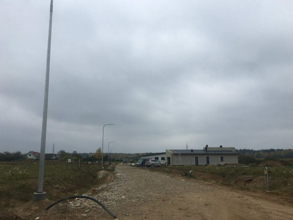 Bičiulių terasos (Veisiejų g.) - Land plots - construction photos