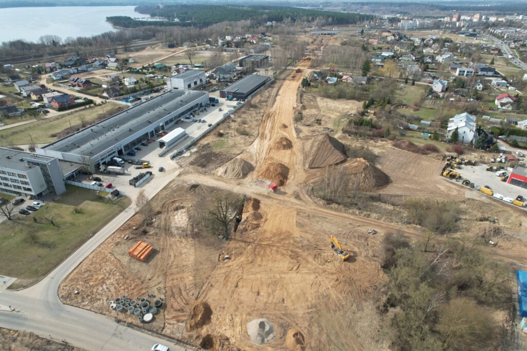 Kauno pietrytinis aplinkelis 1 etapas (Pietrytinis aplinkkelis) - Road - construction photos
