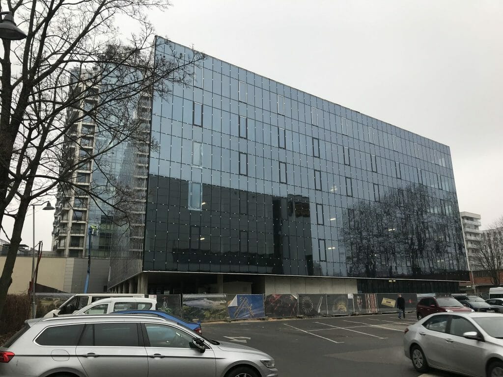 Wave (Savanorių pr. 5) - Office center - construction photos