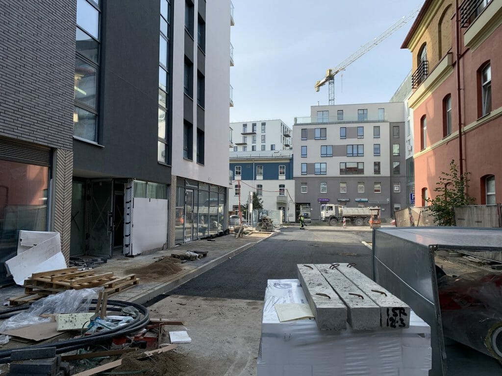 Raitininkų sodas (Raitininkų g. 4, 4A) - Multi apartment - construction photos