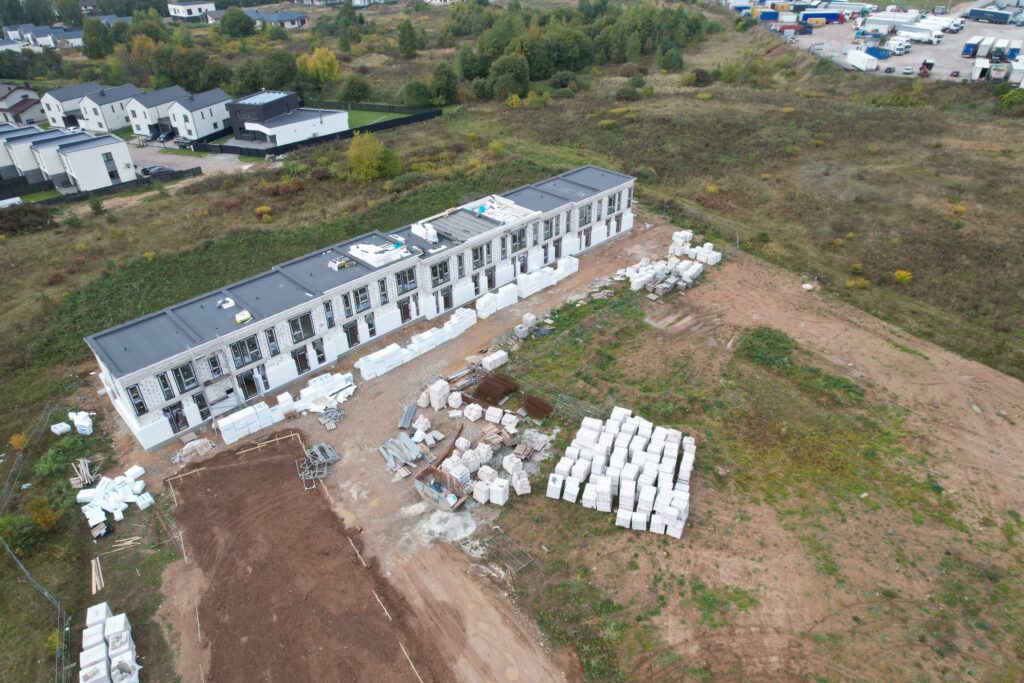 Suburbija 2.0 (Žozefo Pusjė g. 50) - Row housing - construction photos