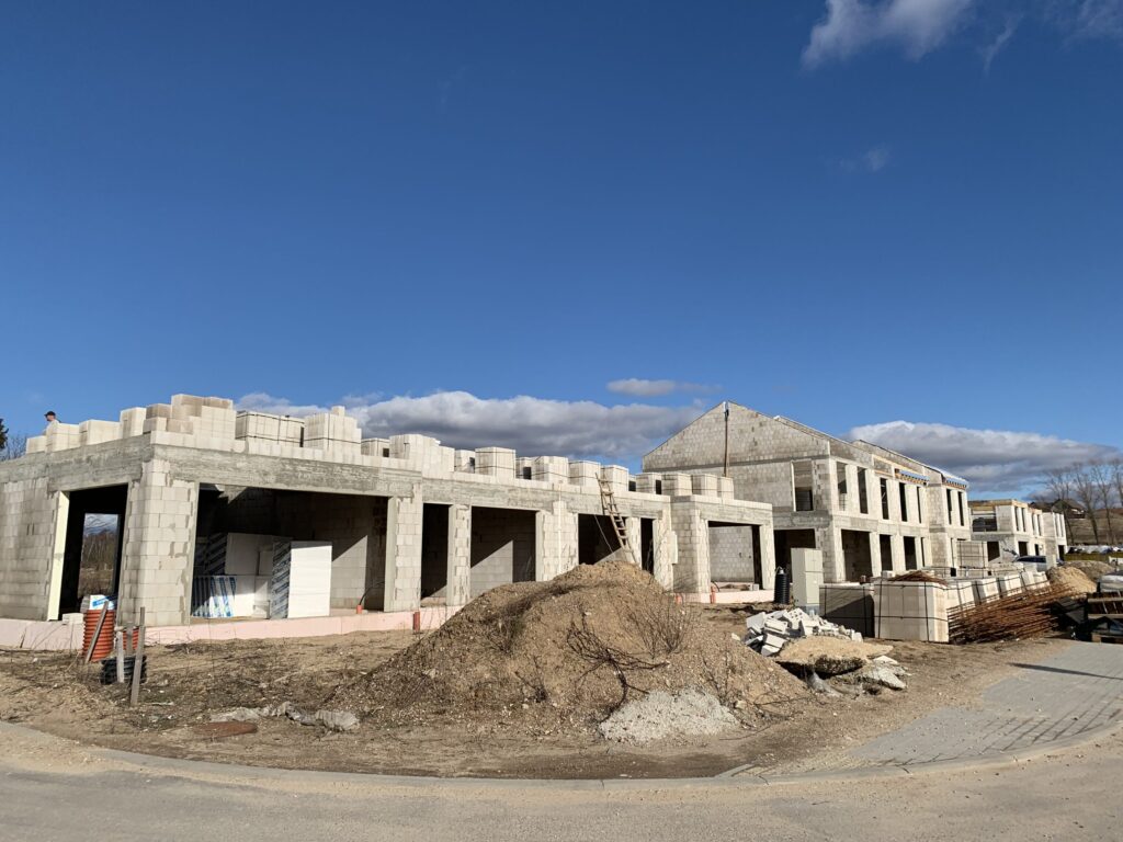 Gabijos g. namai (Gabijos g.) - Sublokuoti namai - statybų nuotraukos