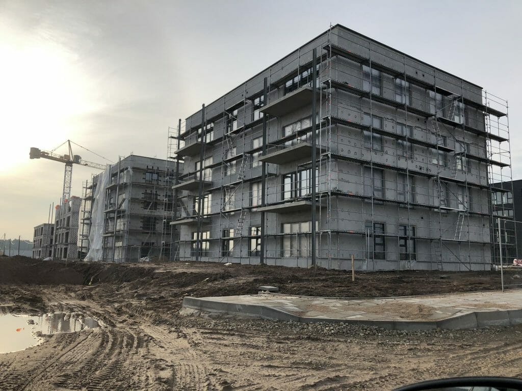 Naujosios Santariškės 1 etapas (Daujoto g. 4, 6, 8, 10) - Korterelamu - ehituse fotod