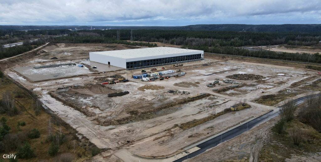 J55 logistikos centras 2 etapas (Jočionių g. 55) - Warehouse / Distribution center - construction photos