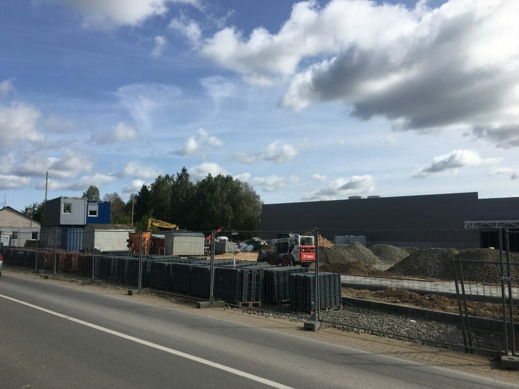 Maxima Moravų g. (Moravų g. 7) - Pārtikas veikals - būvdarbu attēli