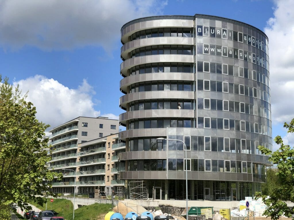 Laisvės 78B verslo centras (Laisvės pr. 78B) - Büroohoone - ehituse fotod