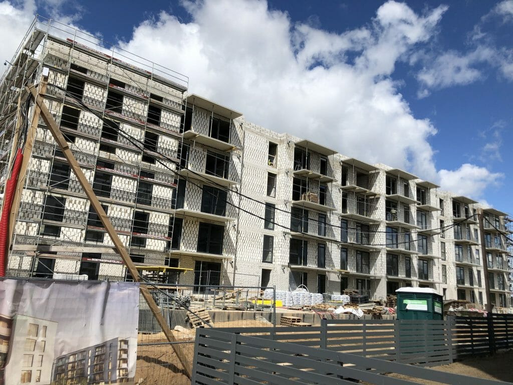 Grigalaukio dominija 4 etapas (Budiniškių g. 9) - Multi apartment - construction photos