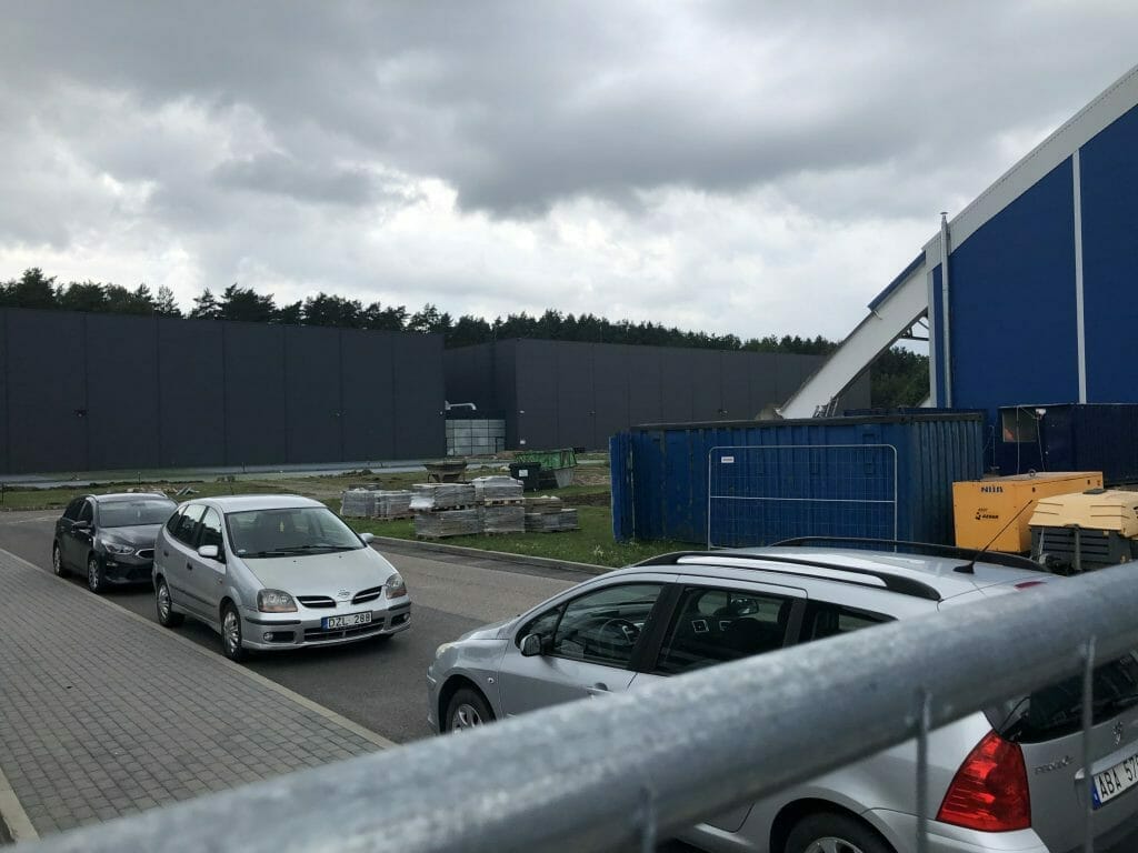 SEB arenos plėtra (Ąžuolyno g. 7) - Sports arena - construction photos