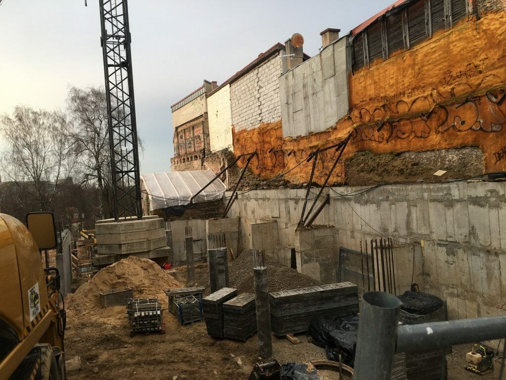 Užupio Mekas (Užupio g. 24) - Multi apartment, Non-food store - construction photos